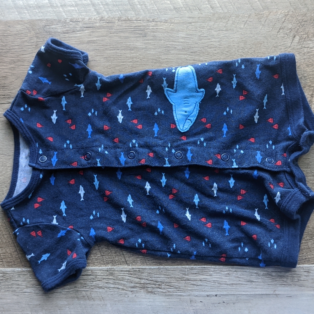 0-3m shark one piece
